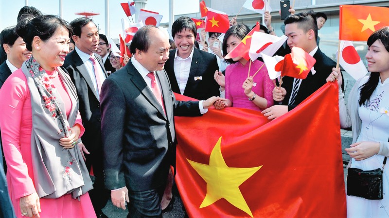 Thủ tướng Nguyễn Xuân Phúc và Phu nhân thăm Nhật Bản, một quốc gia có nhiều người Việt đang sinh sống, học tập.