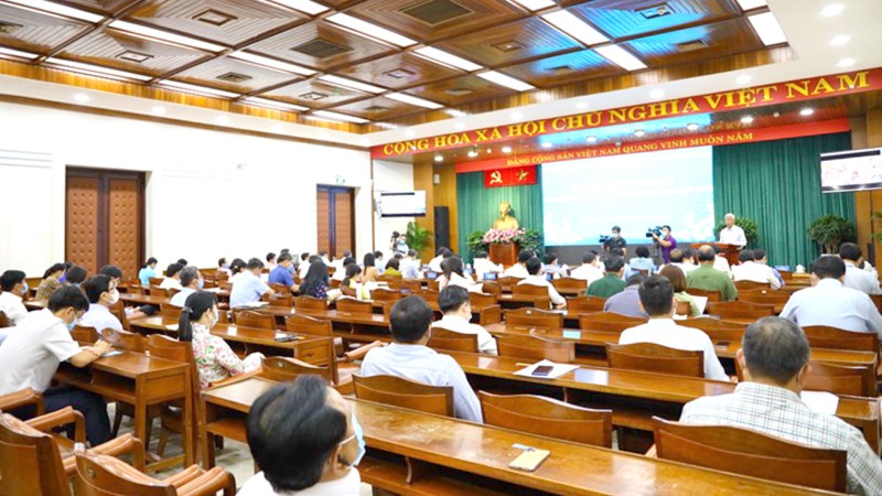 Hội nghị tổng kết các hoạt động đã triển khai trong dịp Tết Tân Sửu của TP HCM.