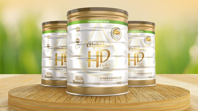 Thực phẩm bổ sung Alphabio HD Gold đã ra mắt người tiêu dùng