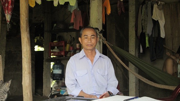 Ông Oanh đã 3 lần khởi kiện đòi nợ lương nhưng vẫn chưa được trả hết.