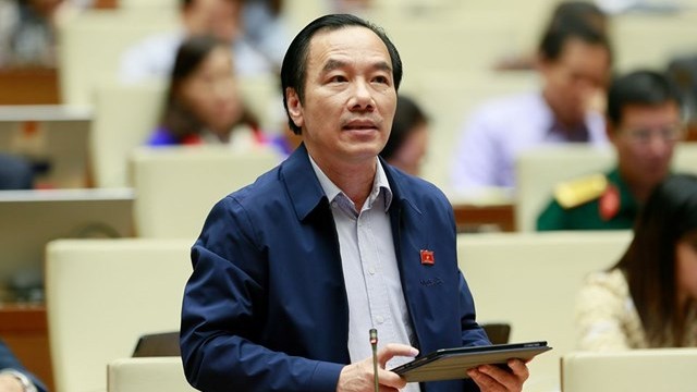 Đại biểu Quốc hội Ngô Sách Thực, Phó Chủ tịch Ủy ban Trung ương MTTQ Việt Nam.