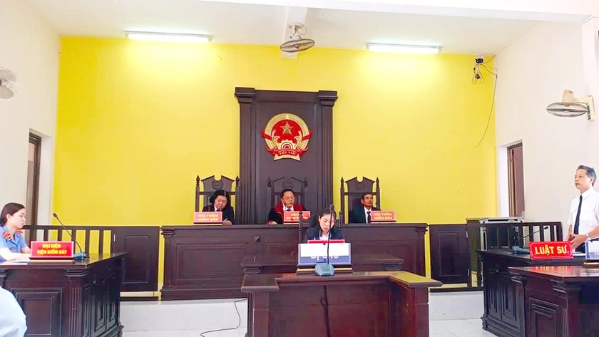 Phiên tòa hành chính của TAND thành phố Rạch Giá, Kiên Giang.  (Ảnh minh họa)