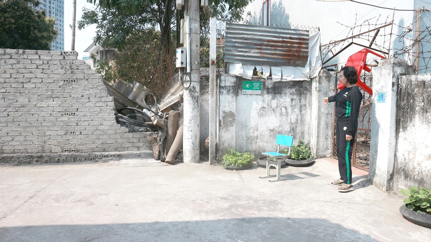 Ngách B6 nối từ khu dân cư ra đường Nguyễn Công Nghiệm dù đã được phê duyệt nhiều năm nhưng đến nay vẫn chưa khai thông.    