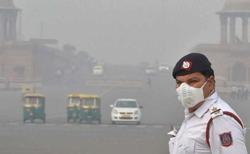 Ô nhiễm không khí tại thủ đô New Delhi.