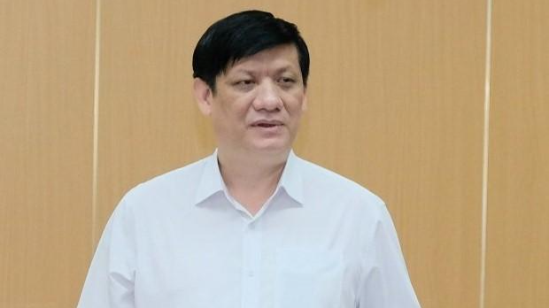 Bộ trưởng Bộ Y tế Nguyễn Thanh Long tại hội nghị 