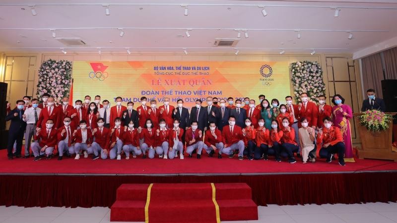 Herbalife Việt Nam hỗ trợ tổ chức Lễ Xuất Quân Đoàn TTVN tham dự Olympic Tokyo 2020