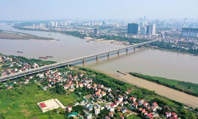 Hà Nội đang xây dựng quy hoạch phân khu đô thị sông Hồng. 