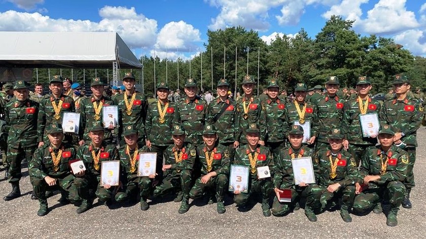 Đội tuyển Thông tin Liên lạc giành Huy chương đồng tại Army Games 2021.