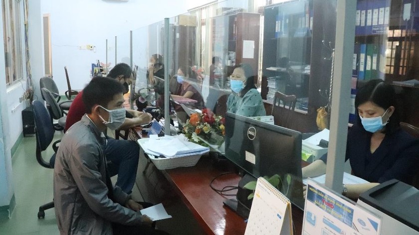 Người lao động liên hệ giải quyết chính sách hỗ trợ tại Bộ phận 1 cửa BHXH tỉnh Phú Yên.