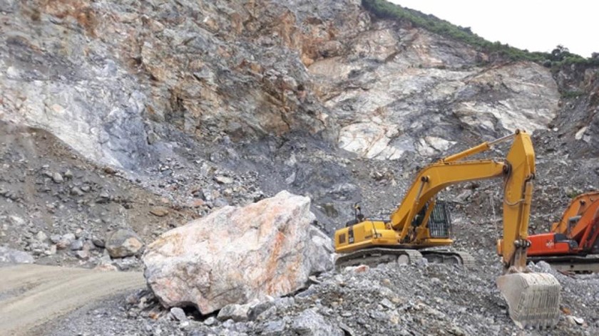 Nhiều doanh nghiệp tại Ninh Bình vi phạm về bảo vệ môi trường trong khai thác khoáng sản. (Ảnh minh họa) 