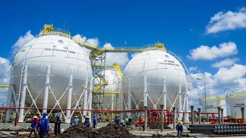 Dự án Kho chứa LNG Thị Vải dự kiến sẽ đưa vào hoạt động từ quý III/2022.