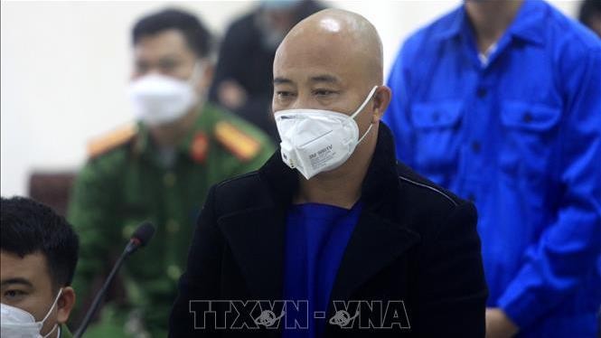 Bị cáo Nguyễn Xuân Đường tại phiên xét xử.