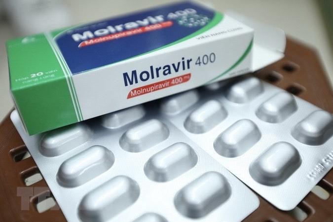 Molnupiravir đang được bán tràn lan.