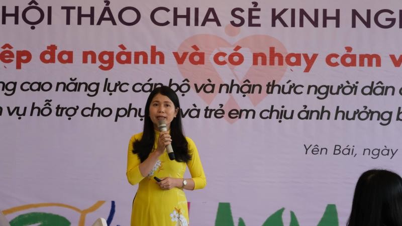Bà Hồ Thị Thúy Hằng – Phó Chủ tịch Hội LHPN huyện Quỳnh Lưu, Nghệ An.