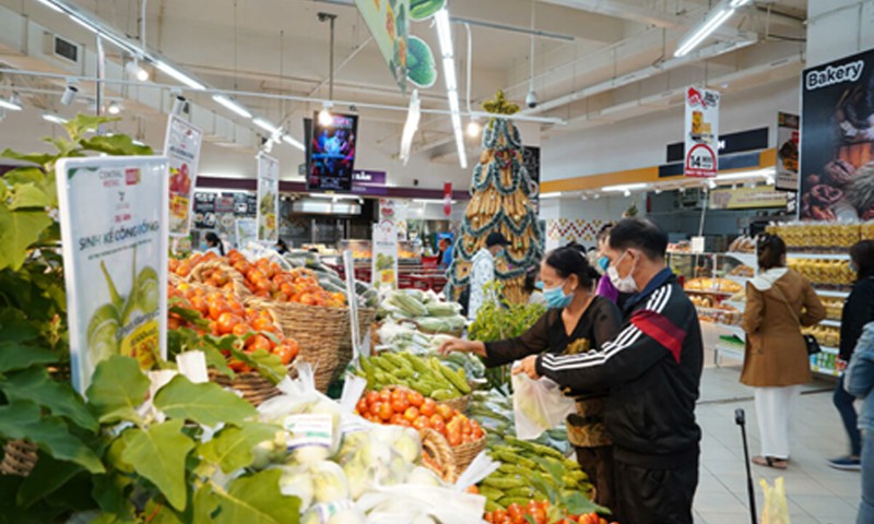 Nhiều sản phẩm từ miền núi đã có lượng tiêu thụ lớn ở siêu thị.
