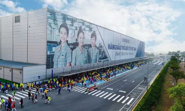 Các dự án của Samsung là điểm sáng trong thu hút đầu tư FDI tại Việt Nam. 