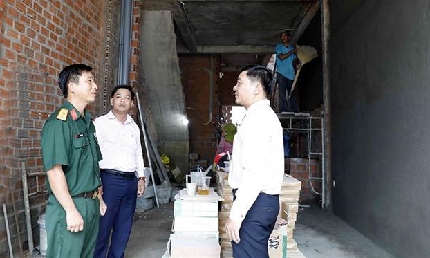 Nguồn vốn cho vay nhà ở xã hội đã giúp gia đình anh Lê Nam Đô (Bình Định) thực hiện ước mơ an cư.