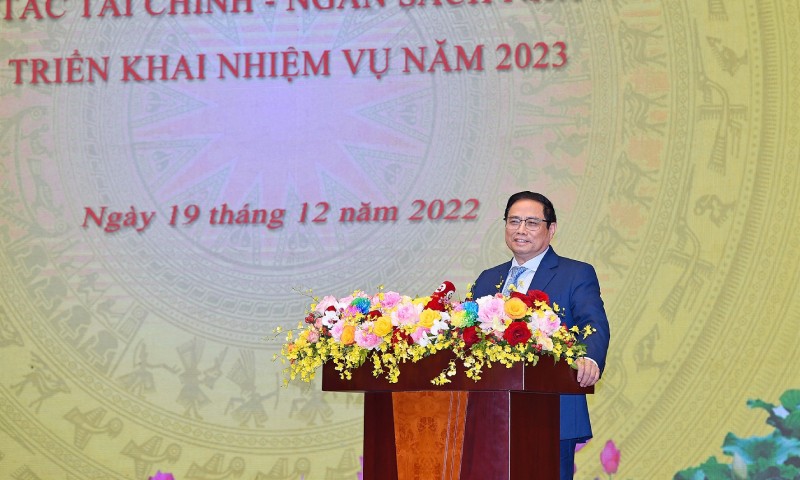 Thủ tướng phát biểu tại Hội nghị.