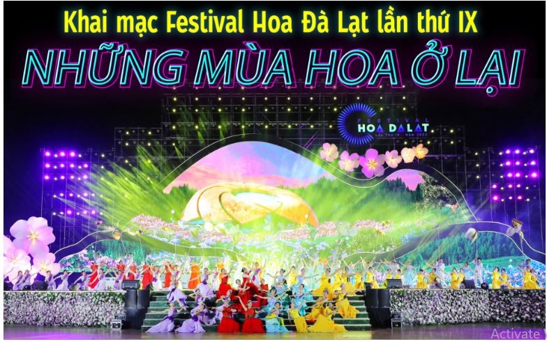 Lễ hội Festival Hoa Đà Lạt tạo ấn tượng trong lòng người dân, du khách.