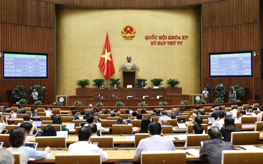 Quốc hội thông qua Luật Thanh tra (sửa đổi) ngày 14/11/2022.