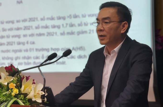 TS Nguyễn Lương Tâm, Phó Cục trưởng Cục Y tế dự phòng.