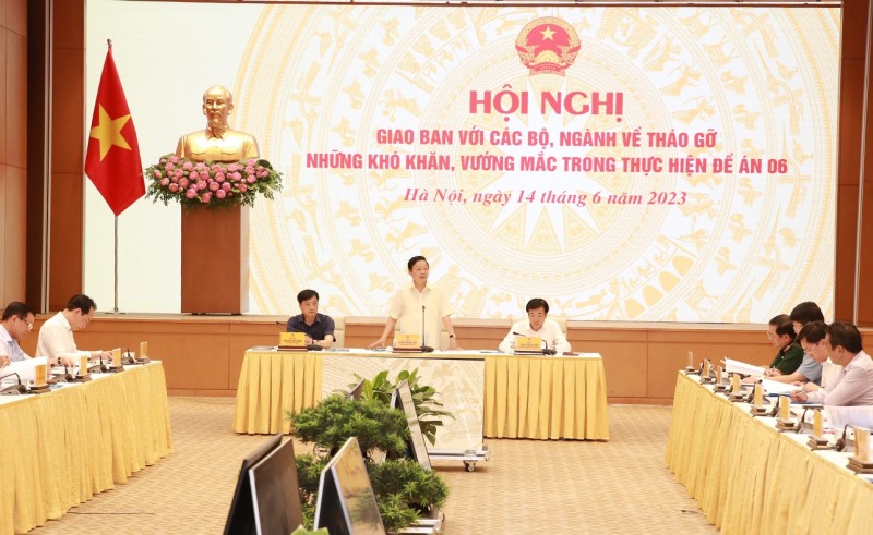 Phó Thủ tướng Trần Hồng Hà kết luận Hội nghị.