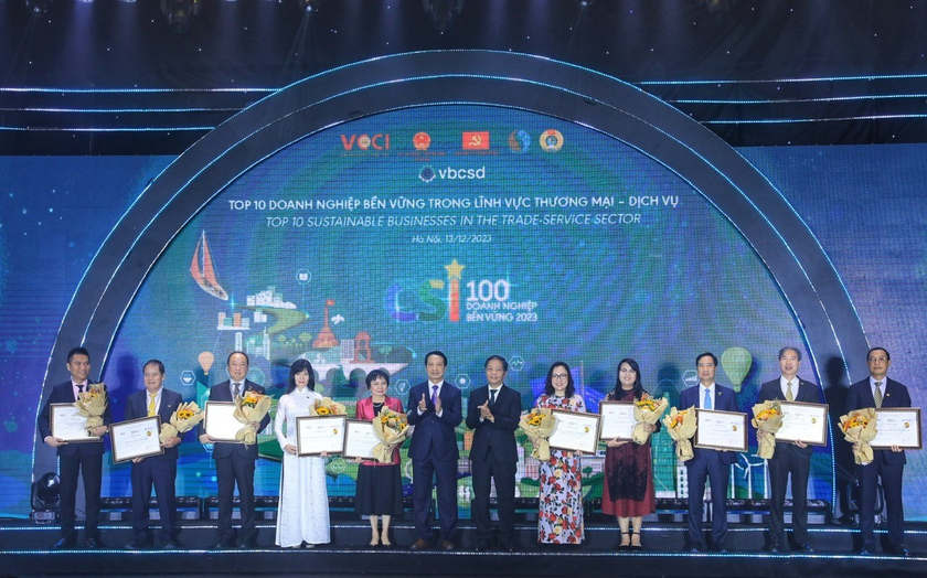 Herbalife Việt Nam lần thứ 3 được vinh danh trong giải thưởng Top 10 Doanh nghiệp bền vững trong lĩnh vực Thương mại - Dịch vụ