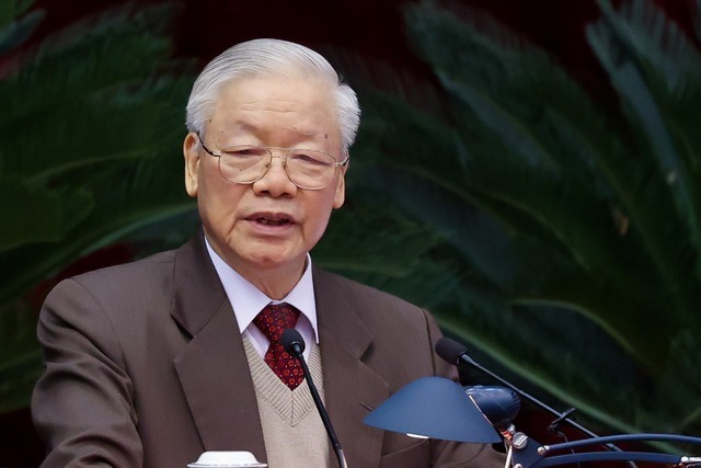 Giáo sư, Tiến sĩ, Tổng Bí thư Nguyễn Phú Trọng (Ảnh: VGP)