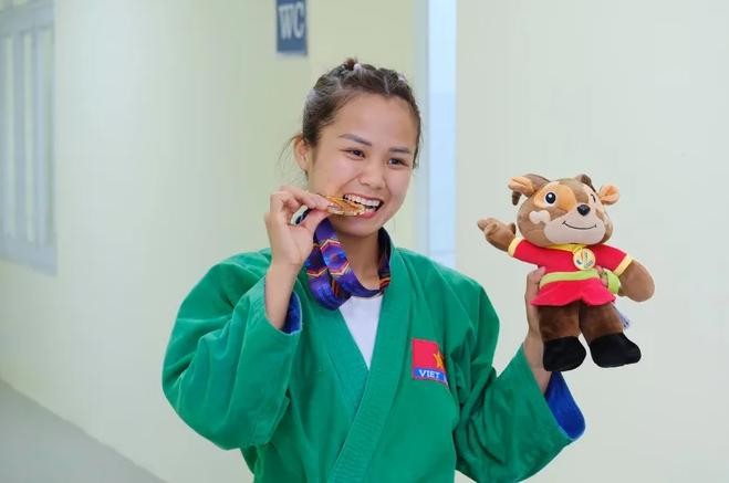 Nữ vận động viên Tô Thị Trang