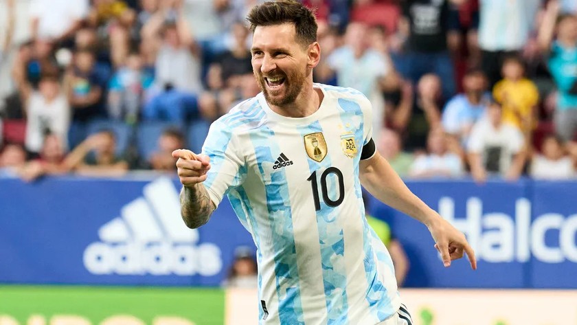 Lionel Messi - "át chủ bài" của tuyển Argentina tại World Cup 2022 (Ảnh: Getty).