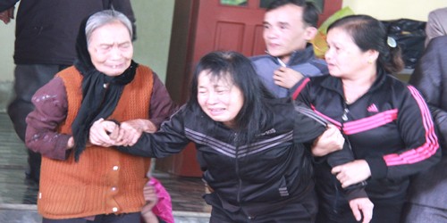 Nước mắt chảy tràn ngôi làng có công nhân tử nạn ở Formosa