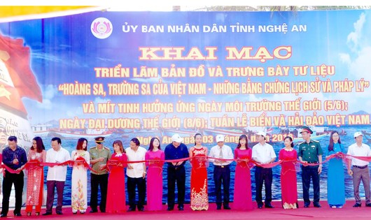 Khai mạc triên lãm Hoàng Sa, Trường Sa của Việt Nam - Những bằng chứng lịch sử và pháp lý