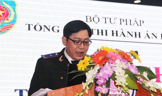 Phó Tổng cục trưởng Tổng cục THADS, ông Nguyễn Văn Sơn chủ trì hội nghị tập huấn.