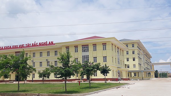 Bệnh viện Đa khoa Tây Bắc Nghệ An.