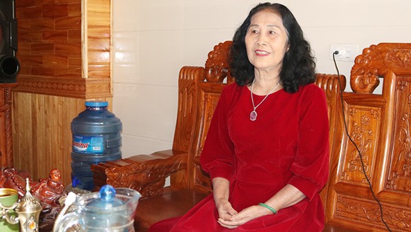 Bà Bùi Thị Thêm nữ doanh nhân thành đạt, giàu lòng nhân ái