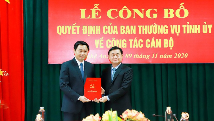 Ông Hồ Lê Ngọc được điều động giữ chức vụ Trưởng Ban Nội chính Tỉnh ủy. 