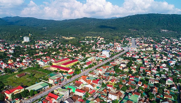 ​Thị xã Hồng Lĩnh ngày càng phát triển mạnh mẽ.