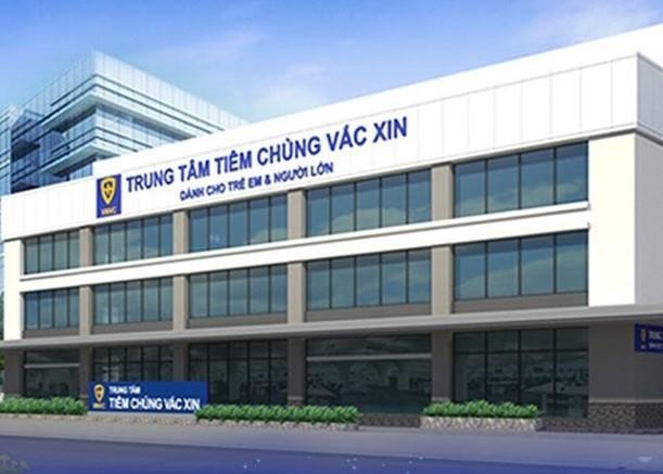 Trung tâm tiêm chủng VNVC TP Vinh địa chỉ số 17 Mai Hắc Đế, Hà Huy Tập, TP Vinh, Nghệ An. (Ảnhh: Internet)