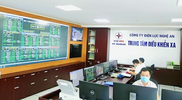 Các TBA 110kV theo tiêu chí không người trực được kết nối với Trung tâm điều khiển xa Nghệ An