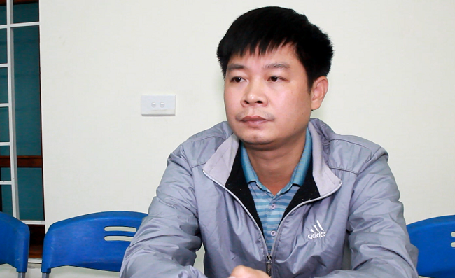 Trần Văn Giang bị khởi tố, bắt tạm giam