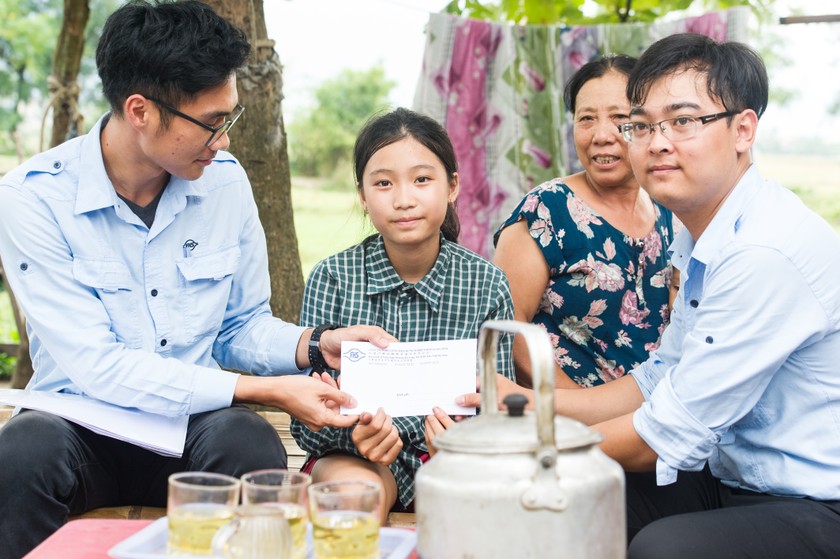 Formosa Hà Tĩnh là doanh nghiệp "đỡ đầu" cho nhiều em nhỏ có hoàn cảnh khó khăn.