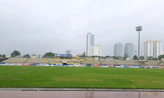 Sân Vinh sẵn sàng cho trận đấu giữa SLNA gặp DNH Nam Định 
