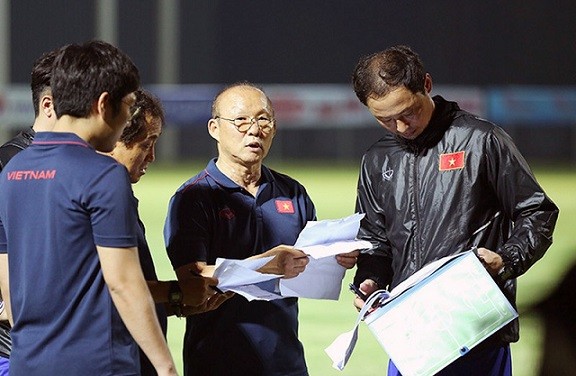 Park Hang seo và cộng sự đặt mục tiêu lớn cho đội tuyển Việt Nam