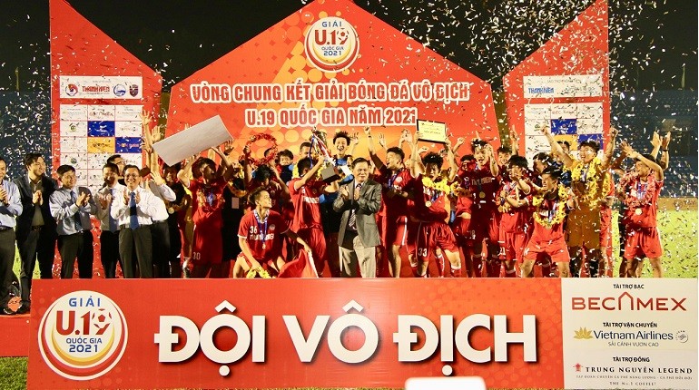 U19 PVF là nhà vô địch của giải bóng đá vô địch U19 quốc gia 2021.

