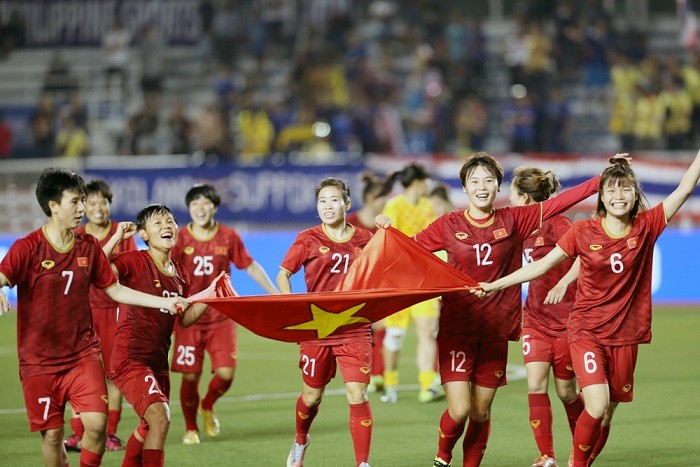 ĐT nữ Việt Nam tăng một bậc trên bảng xếp hạng của FIFA