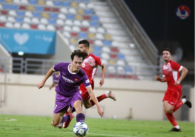 Việt Nam đã hòa Jordan 1-1 trong trận giao hữu vào đêm qua.