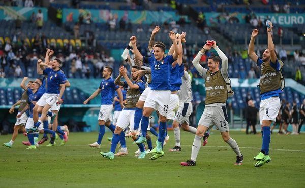 Italia đang có phong độ cao tại vòng bảng