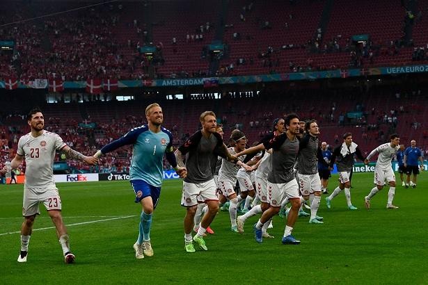 Đan Mạch đối bóng có lối chơi đầy cảm hứng nhất ở giải đấu năm nay
