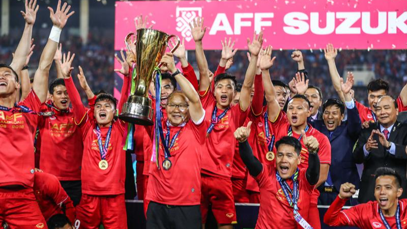HLV Park Hang-seo đã đưa đội tuyển Việt Nam vô địch AFF Cup 2018.