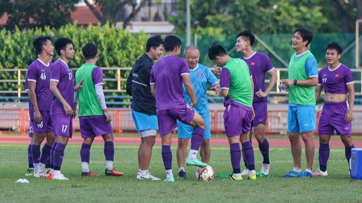 Đội tuyển tràn đầy phấn khởi bước vào trận đấu với Indonesia